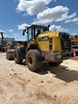 Used Loader under blue sky,Used Komatsu Loader,Used Komatsu Loader in yard,Front of used Loader